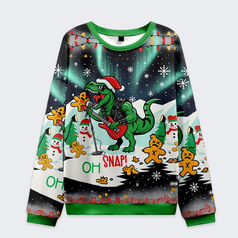 kyoto lion dinosaur holiday concert sweatshirt