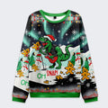 kyoto lion dinosaur holiday concert sweatshirt