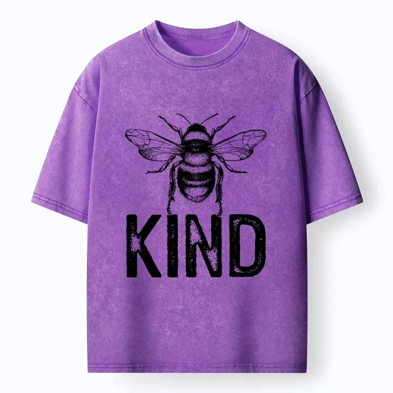 Minimalist Bee Kind T-Shirt for Everyday Wear
