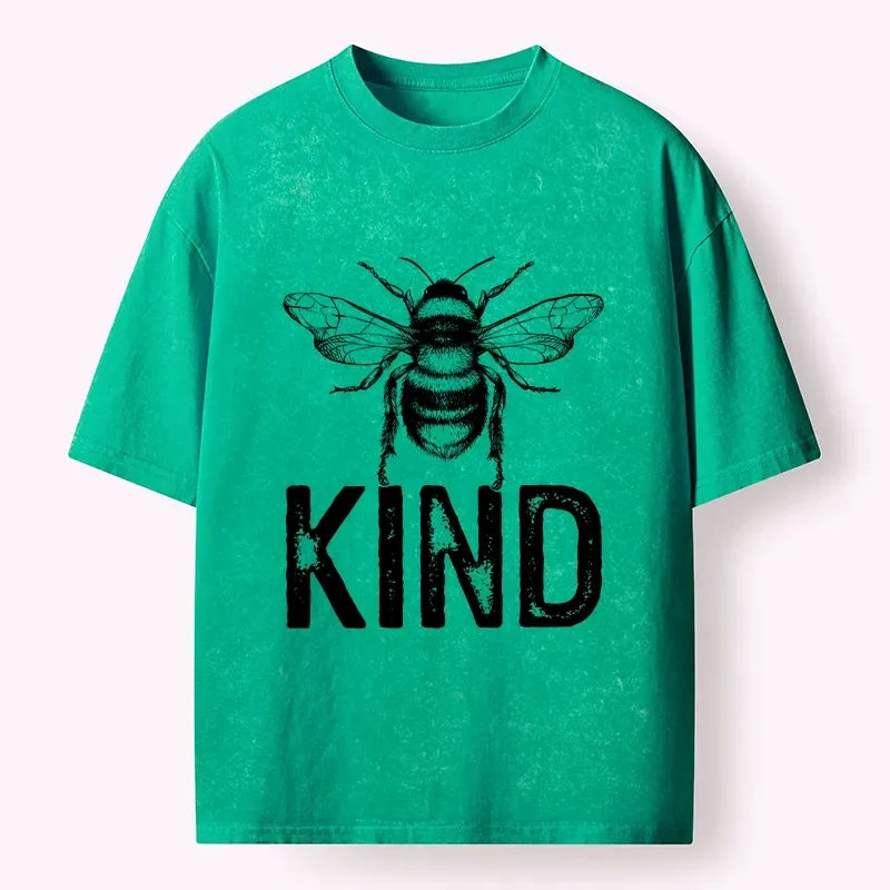 Minimalist Bee Kind T-Shirt for Everyday Wear