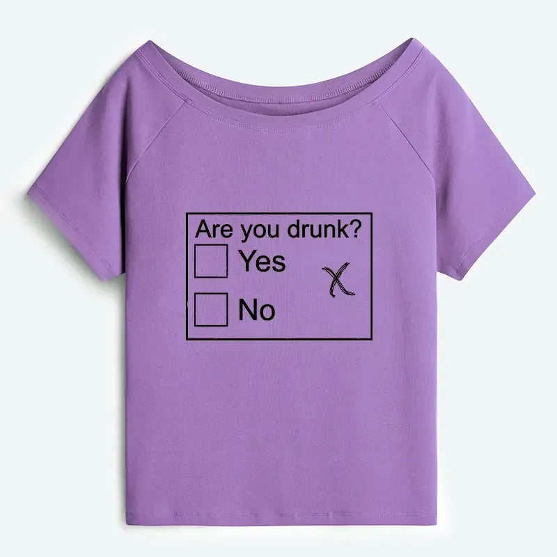 Funny Drunk Checkbox Shirt Gift for Her