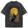 Washed Cat T-Shirt Best Seller