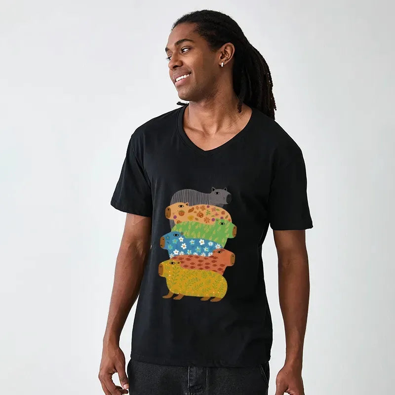 Unisex Cotton Capybara Classic T-Shirt