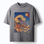 Japanese Ukiyo-e Great Wave T-shirt