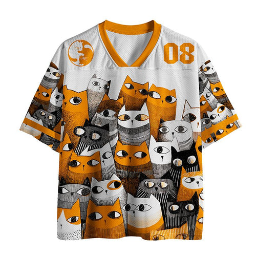Kyoto-Lion A Chorus Of Cats Mesh Jersey