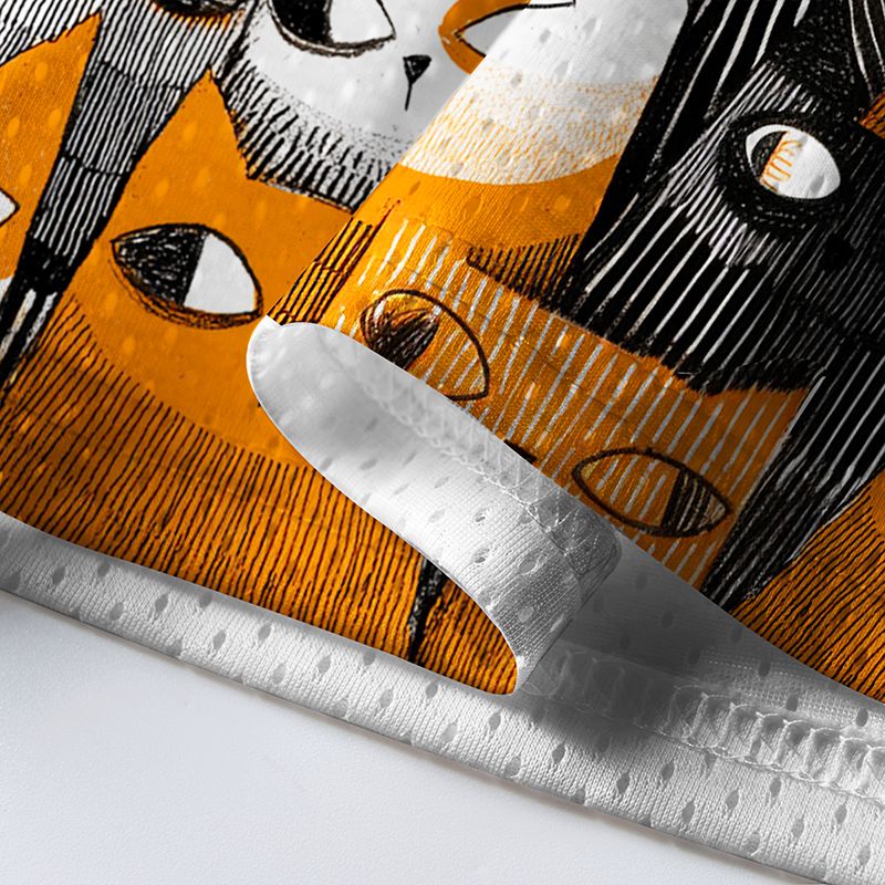 Trending Japanese Cat Mesh Jersey