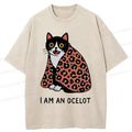 Trendy Kyoto Lion Washed T-Shirt