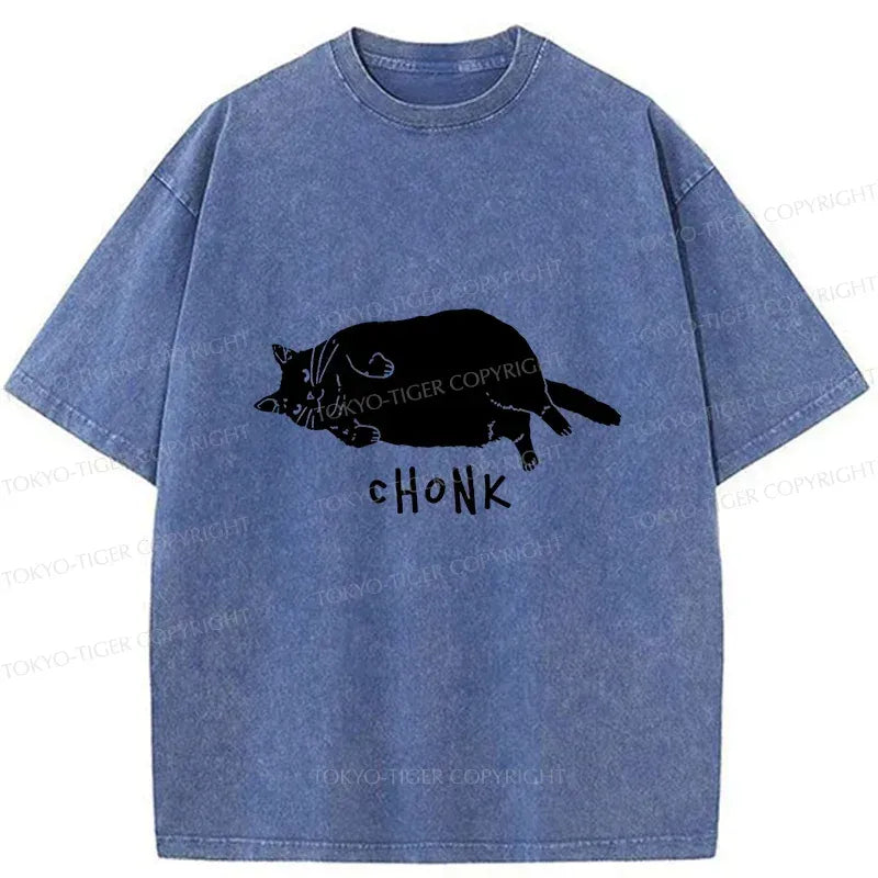 Kyoto-Lion Chonk Cat Washed T-Shirt