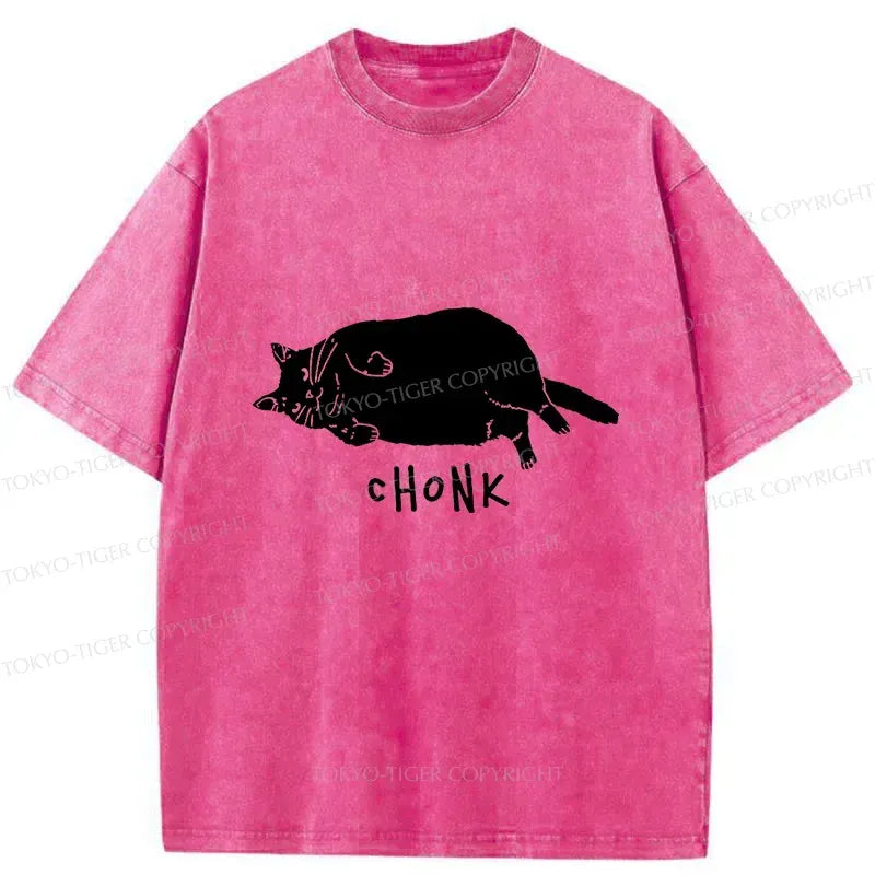 Kyoto-Lion Chonk Cat Washed T-Shirt
