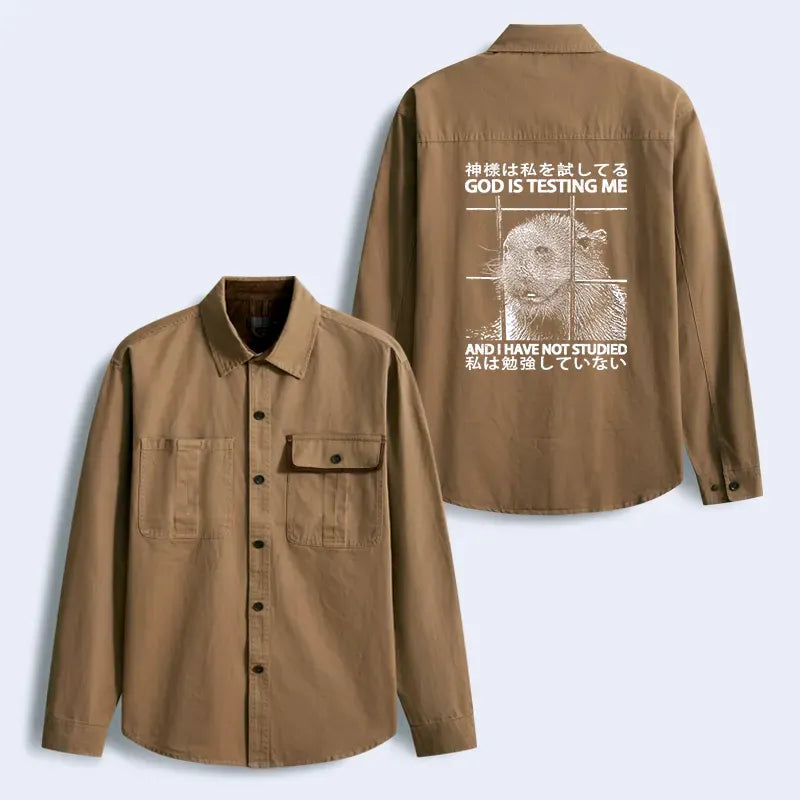 Kyoto Lion Japanese Corduroy Work Jacket