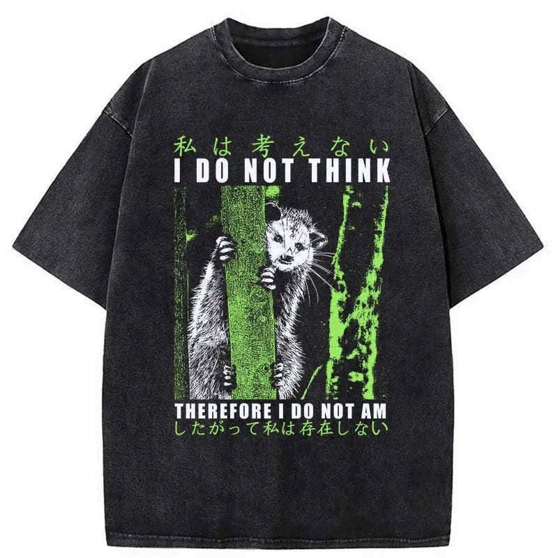 japanese vintage possum t-shirt free shipping
