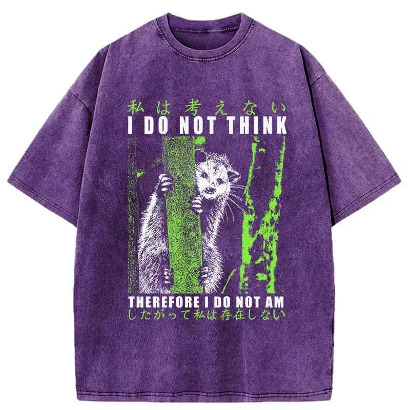 japanese vintage possum t-shirt free shipping