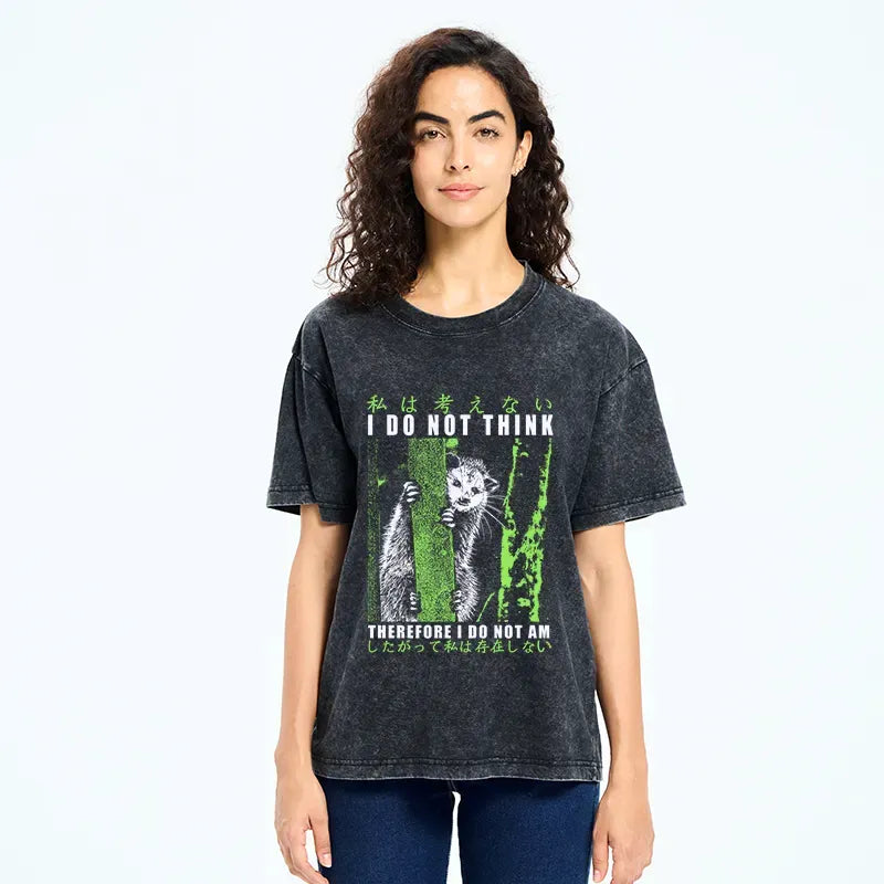 japanese vintage possum t-shirt free shipping