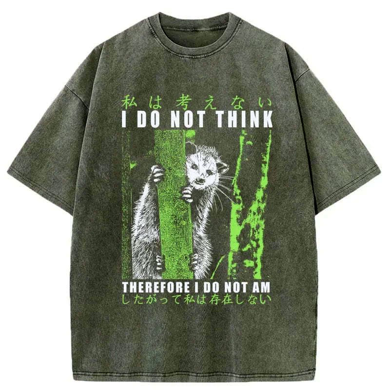 japanese vintage possum t-shirt free shipping