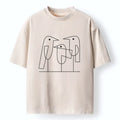 Tokyo?Tiger Minimalist Bird Washed T-Shirt