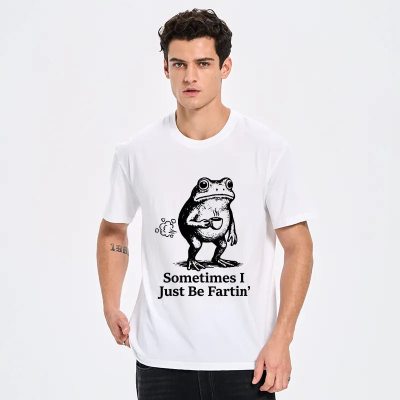 Kyoto-Lion Farting Frog Funny meme Classic T-Shirt