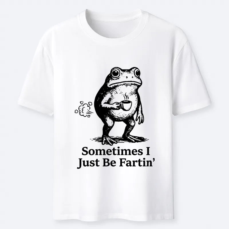 Kyoto-Lion Farting Frog Funny meme Classic T-Shirt