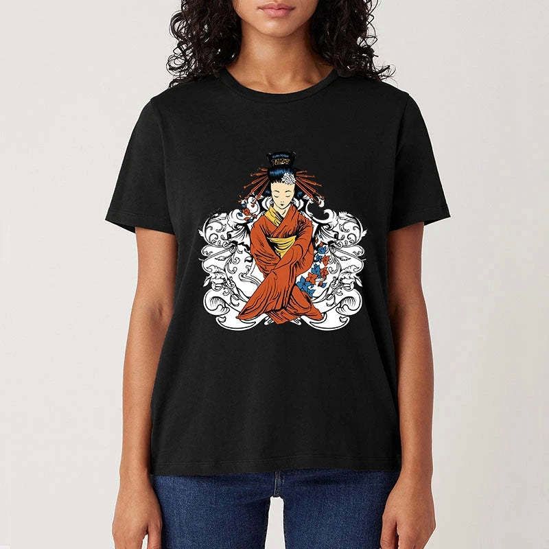 Kyoto-Lion japanese geisha Classic T-Shirt