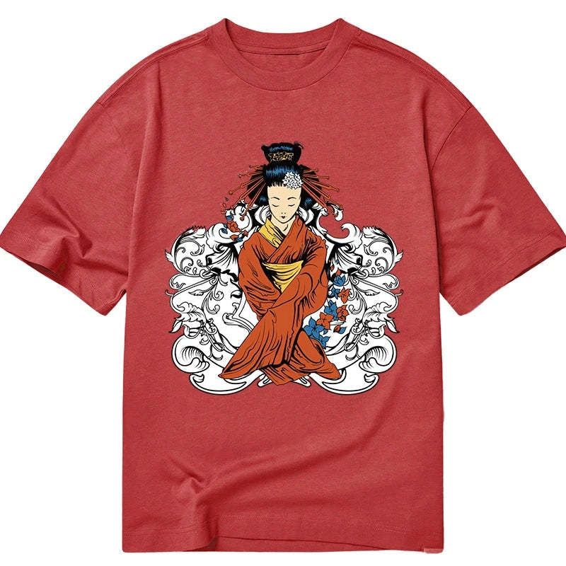 Kyoto-Lion japanese geisha Classic T-Shirt