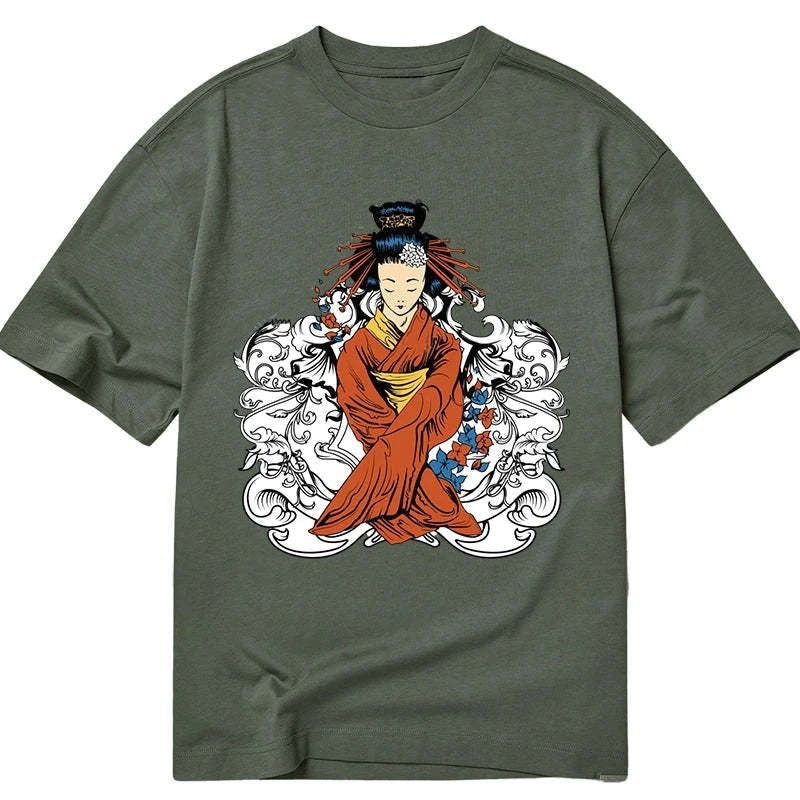 Kyoto-Lion japanese geisha Classic T-Shirt