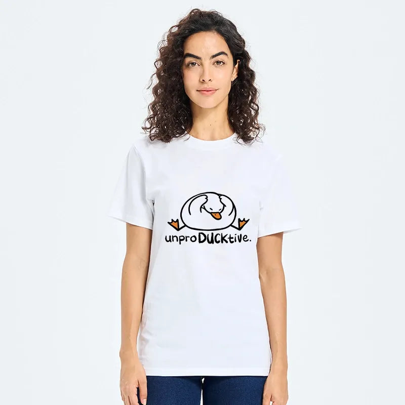 Kyoto-Lion Unproductive Lazy Duck Classic T-Shirt
