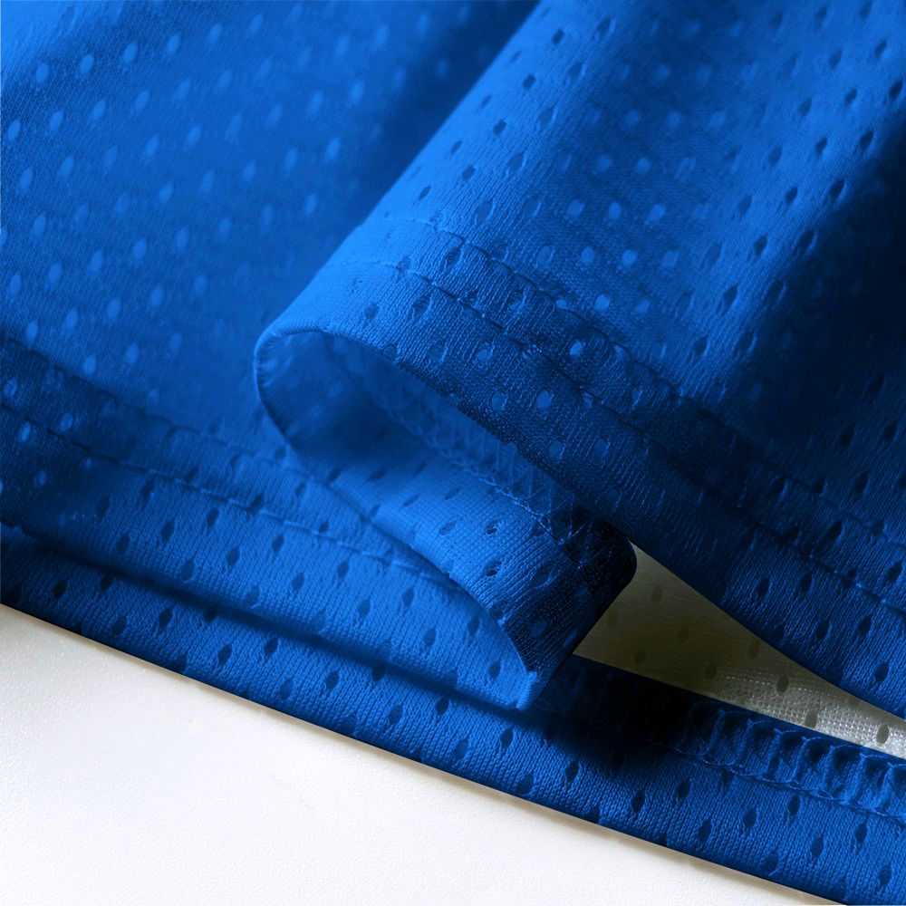 Kyoto-Lion Golden Scale Blue Wave Rabbit Mesh Jersey