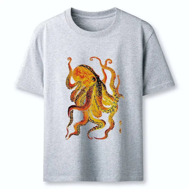 Kyoto-Lion Deep Sea Gorgeous Octopus Classic T-Shirt