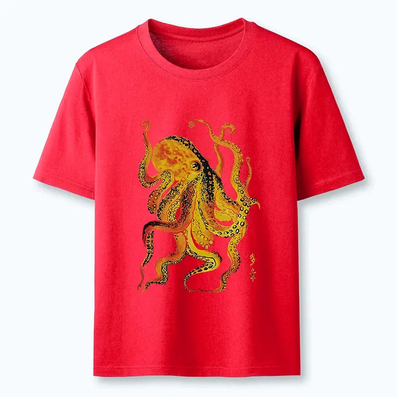 Kyoto-Lion Deep Sea Gorgeous Octopus Classic T-Shirt