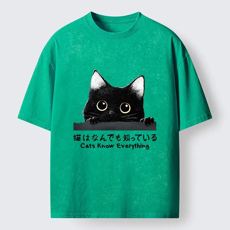 Vintage Washed T-Shirt for Summer