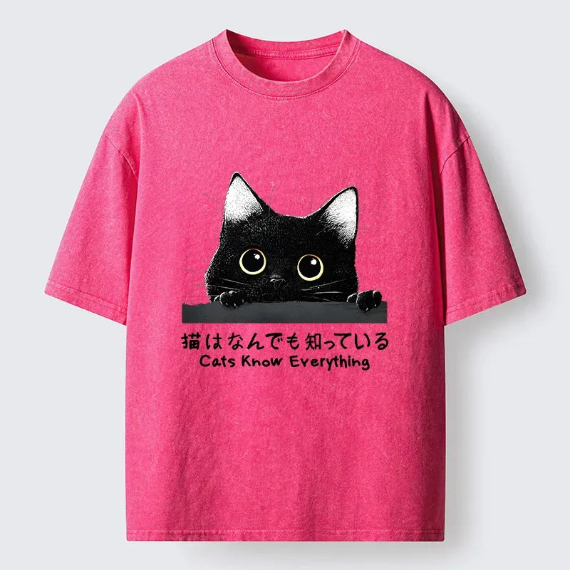 Unisex Cat T-Shirt for Gift Idea