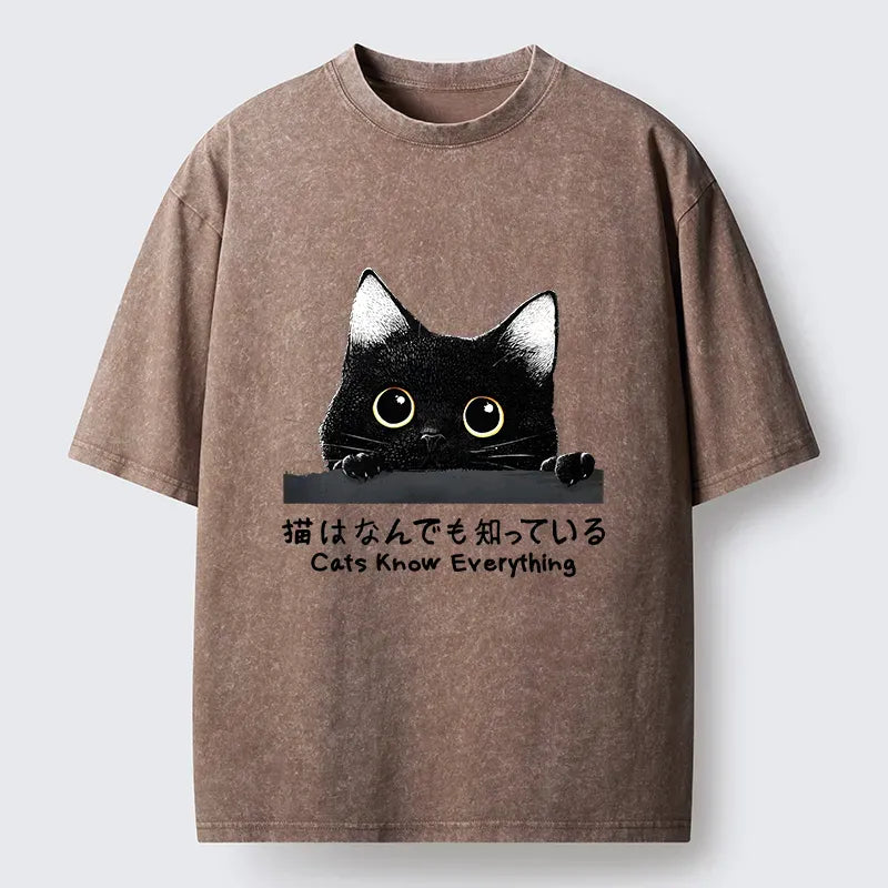 Vintage Washed T-Shirt for Summer