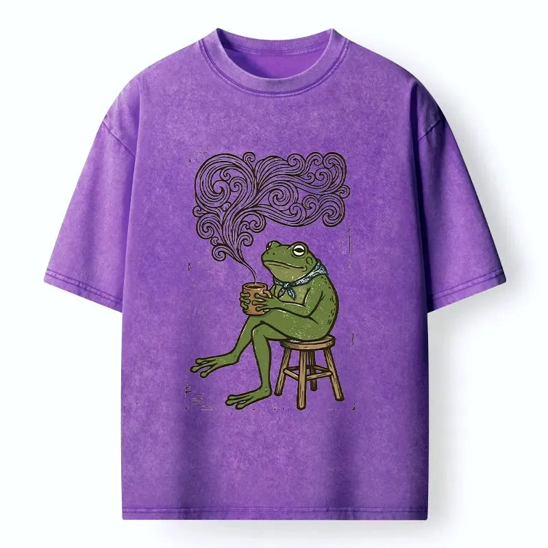 relaxed unisex frog t-shirt gift for him