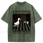 Japanese culture vintage tee for daily wear