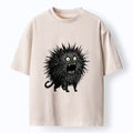 Kyoto-Lion Feral Cat Having A Total Meltdown Washed T-Shirt
