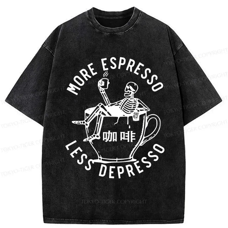 More Espresso Less Depresso funny gift for him