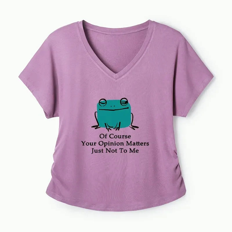 Unbothered Frog Tee for Summer