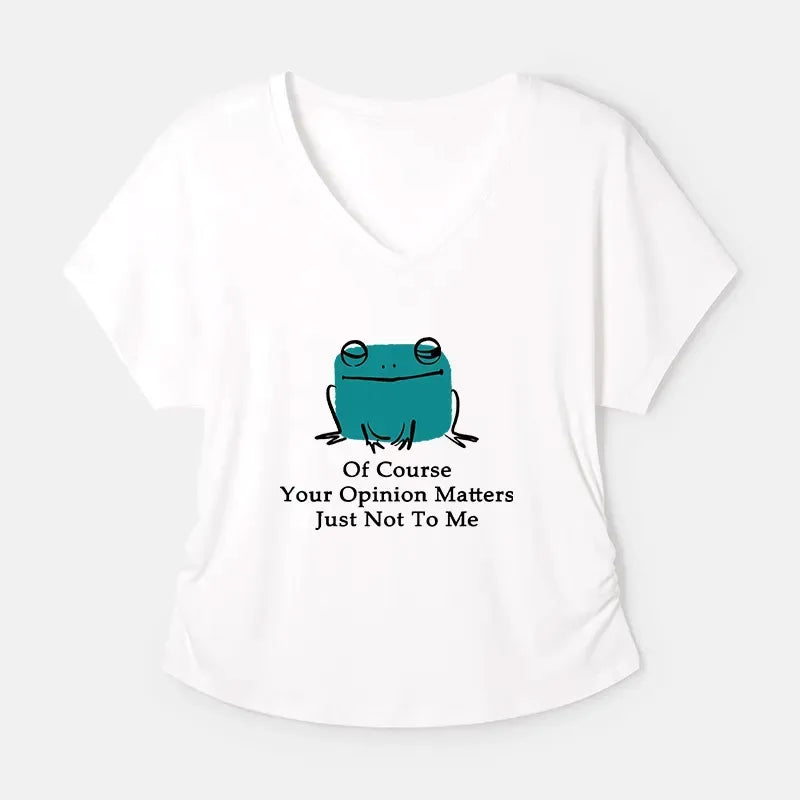 Unbothered Frog Tee for Summer