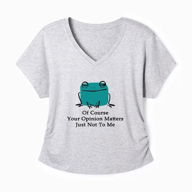 Kyoto-Lion Cool Frog Unbothered By Others Opinions Modal Dolman Sleeve T-Shirt