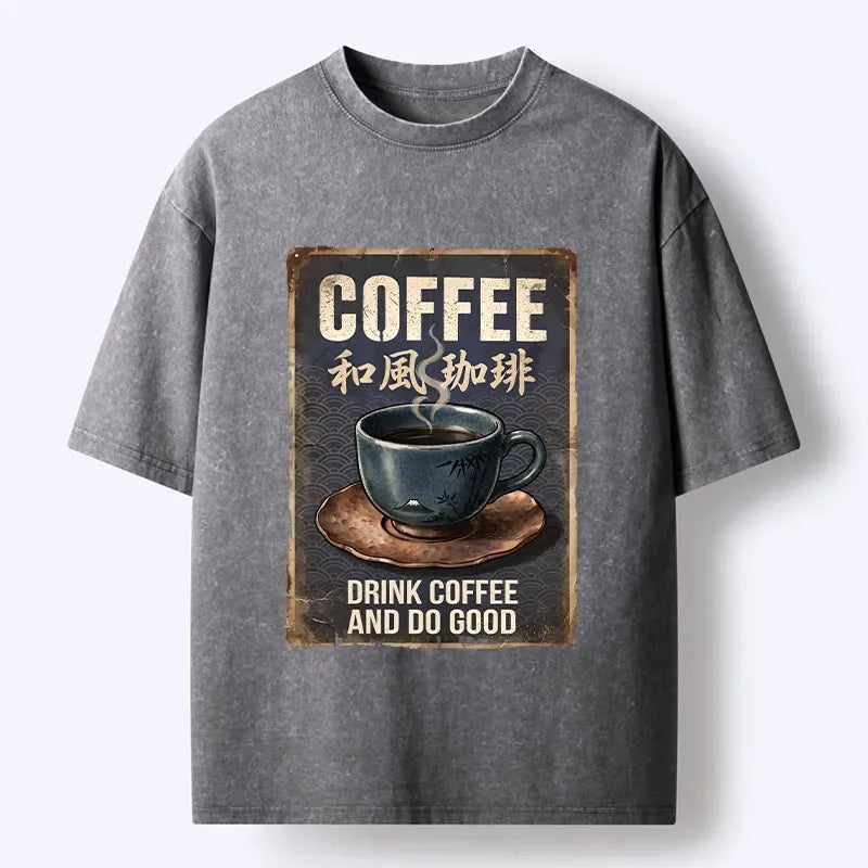 Japanese Lion Print T-Shirt Gift Idea