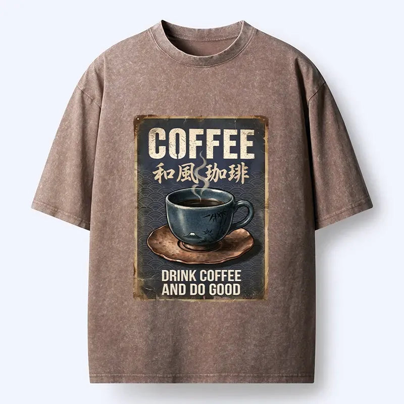 Japanese Lion Print T-Shirt Gift Idea