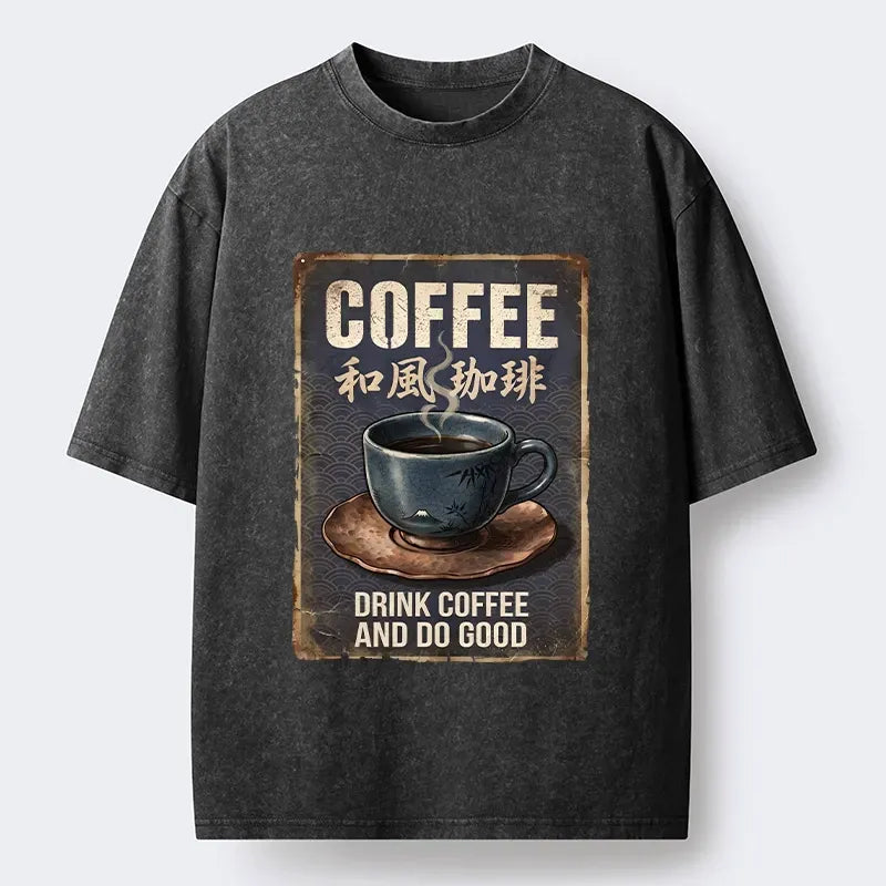 Japanese Lion Print T-Shirt Gift Idea