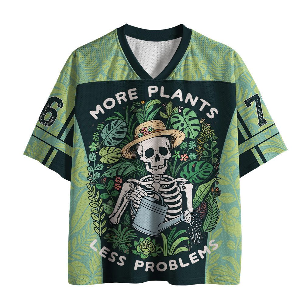 Kyoto-Lion Plant Garden Skeleton Mesh Jersey