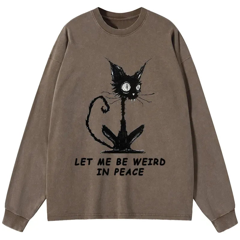 Washed Unisex Long Sleeve Tee