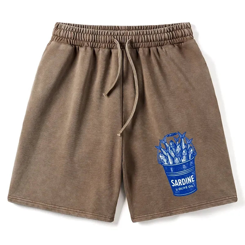 Vintage Washed Shorts for Summer