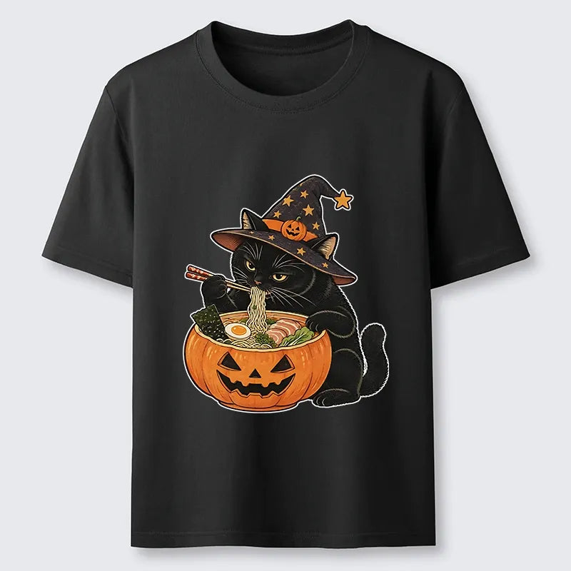 Kyoto-Lion Witch Cat Ramen Classic T-Shirt