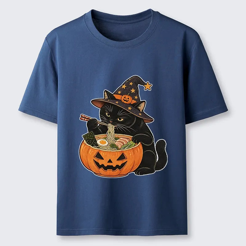 Kyoto-Lion Witch Cat Ramen Classic T-Shirt