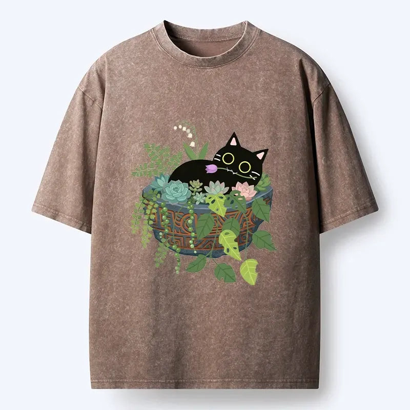 Best seller Japanese cat t-shirt for daily wear