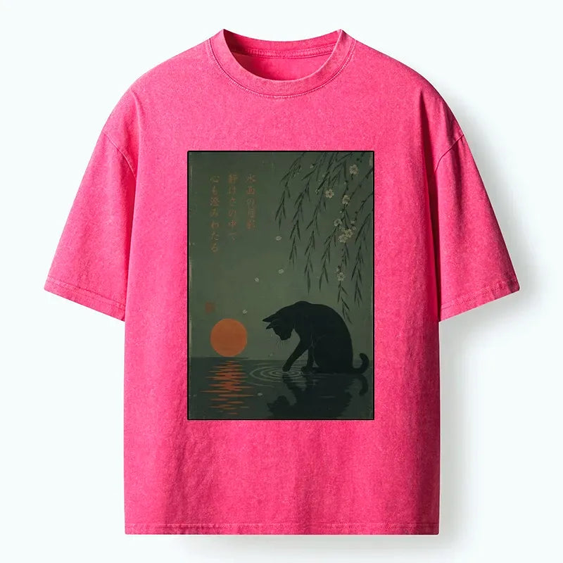 water washed vintage t-shirt on sale