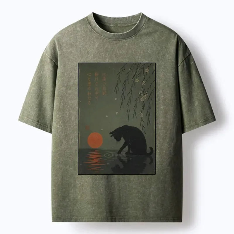 water washed vintage t-shirt on sale