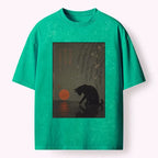 water washed vintage t-shirt on sale
